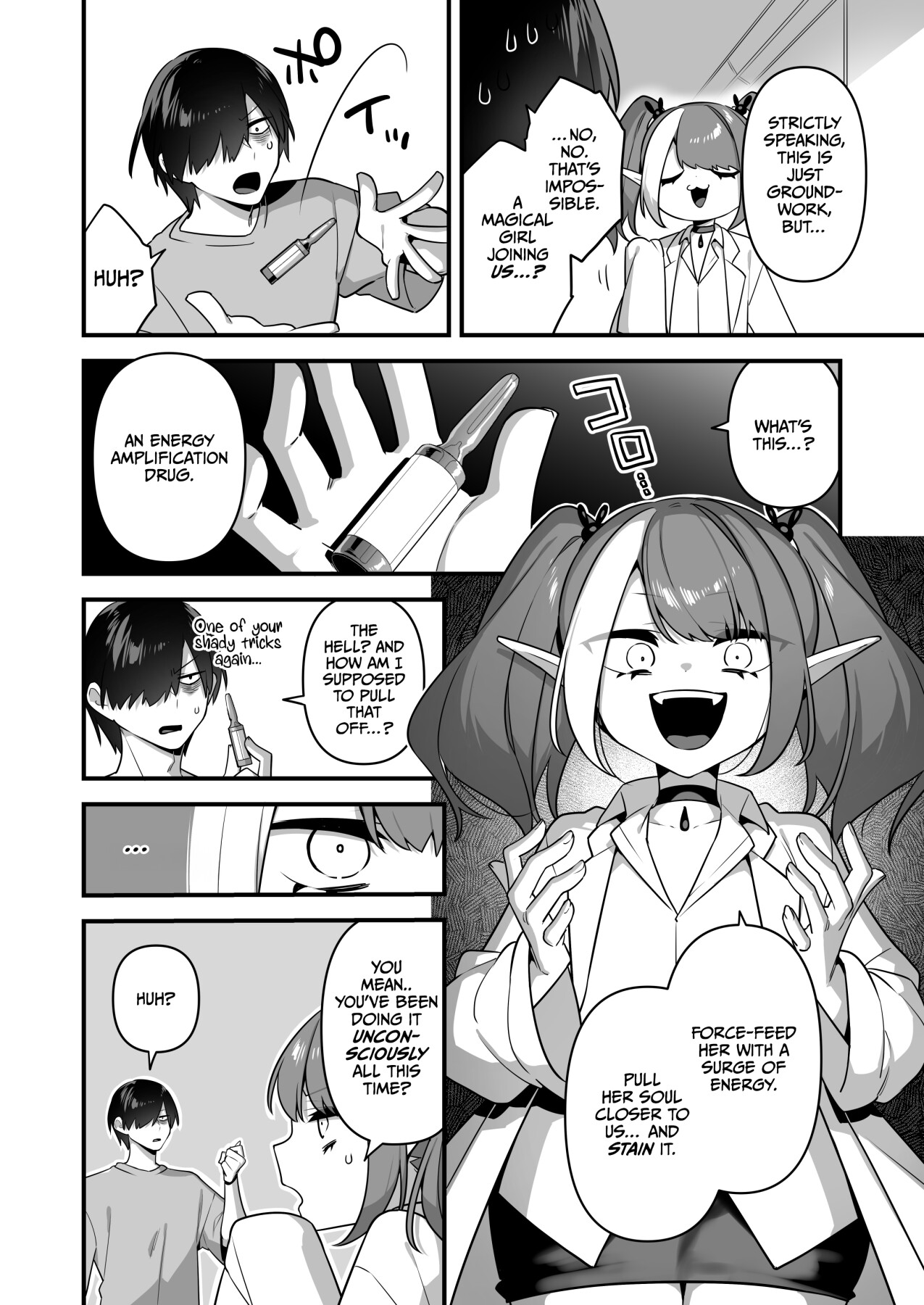 Hentai Manga Comic-Since I became a pawn of evil... I'll disgrace the magical girl 3-Read-44